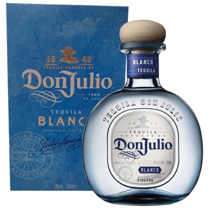 Tequila Don Julio Blanco avec étui