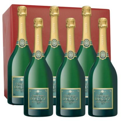 Champagne Deutz  Brut Classic - Carton de 6 bouteilles