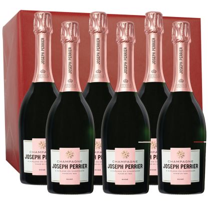 Champagne Joseph Perrier Rosé - Carton de 6