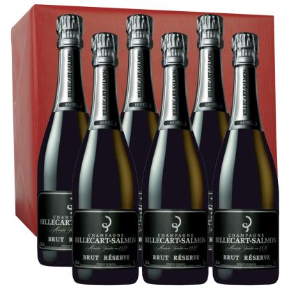 carton de 6 bouteille de champagne Billecart Salmon