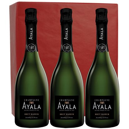 Champagne Ayala - Brut Majeur - Coffret de 3