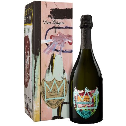 Champagne Dom Pérignon Vintage Jean-Michel Basquiat Design BLEU