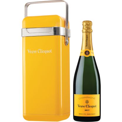 Champagne Veuve Clicquot carte jaune avec coffret The Cooler