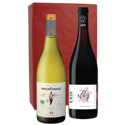 Coffret Vin BIO du Luberon et du Sud Ouest - Coffret vin rouge et blanc biologique