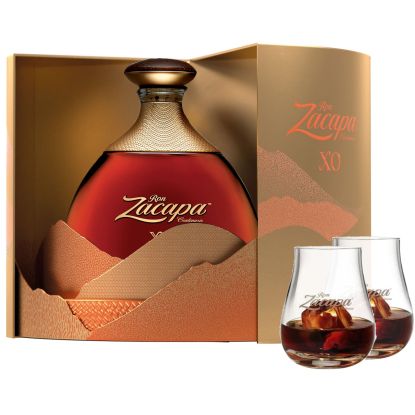 Coffret Rhum Zacapa XO et 2 verres édition 2024