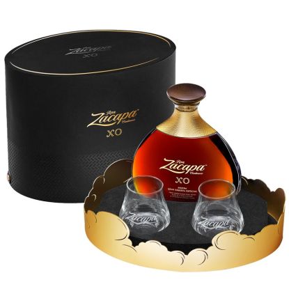 Coffret Rhum Zacapa XO et 2 verres Edition 2022