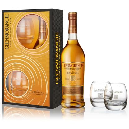 Glenmorangie 10 ans + 2 verres - Whisky Ecossais