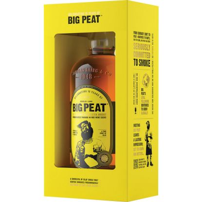 Whisky Big Peat 15ème anniversaire avec étui