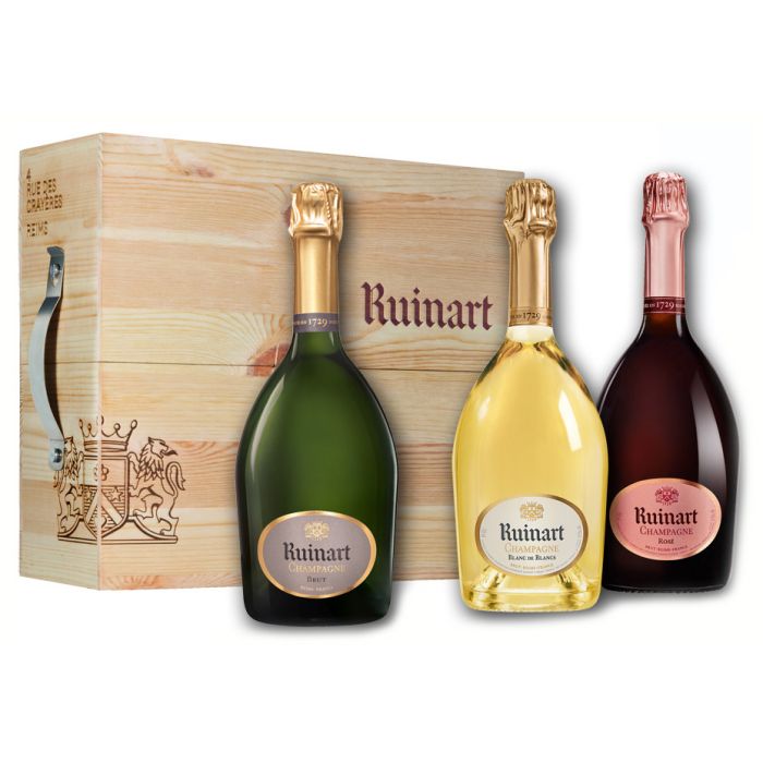 Caisse Cave Urbaine - Coffret Collection Ruinart 3 bouteilles