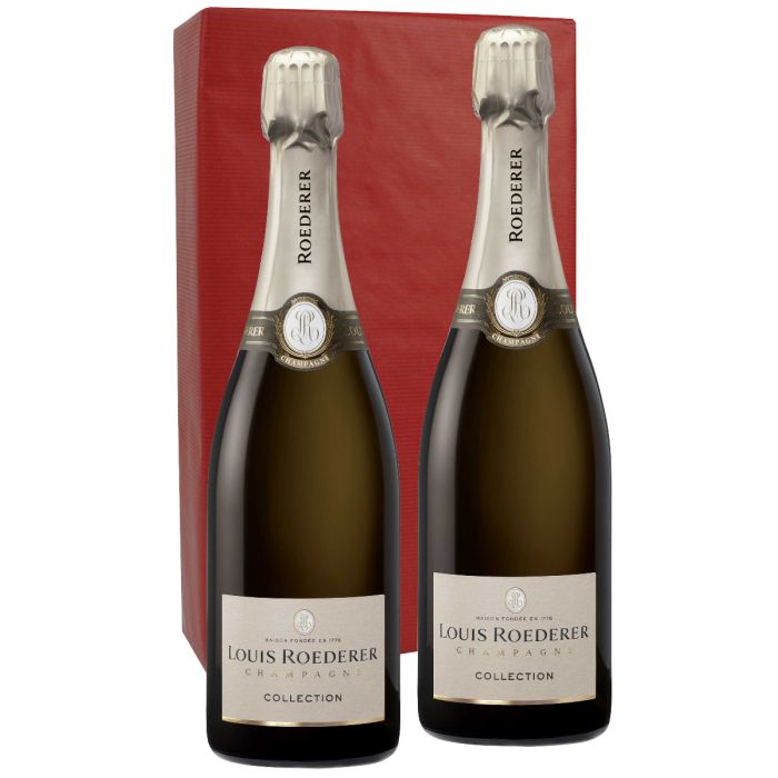 Champagne Louis Roederer Collection 245 - Coffret de 2