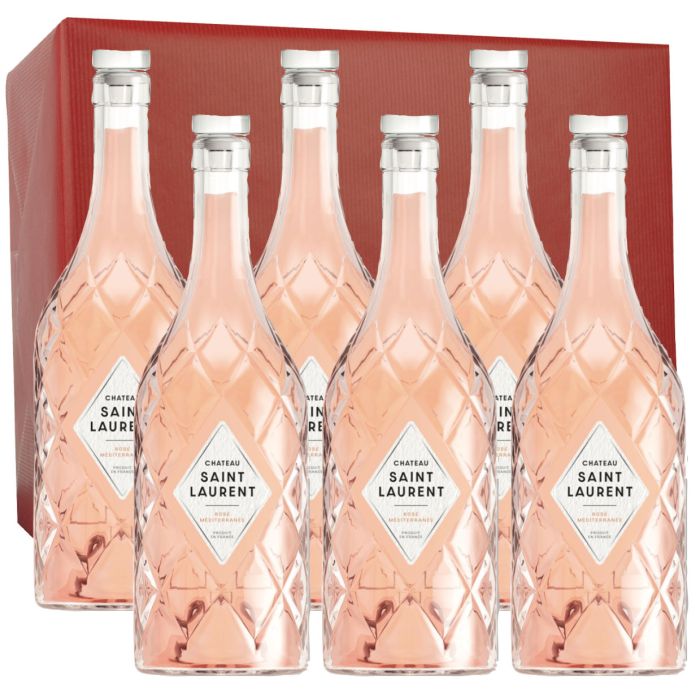 Côtes du Rhône Rosé - Vin Tony Parker - Château Saint Laurent AOC 2023