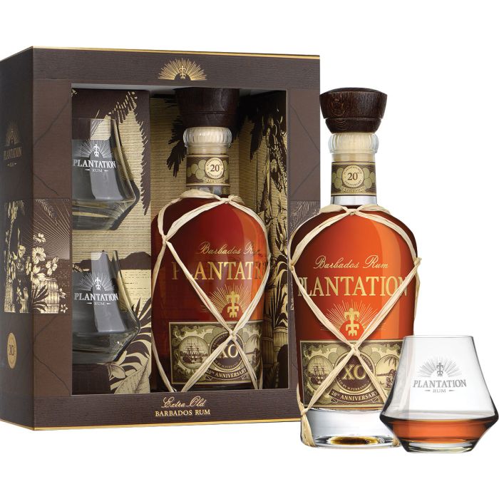 Coffret Rhum Plantation XO + 2 verres - Barbades