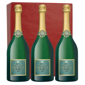 Champagne  Deutz - Brut Classic - Coffret de 3