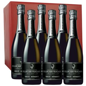 carton de 6 bouteille de champagne Billecart Salmon