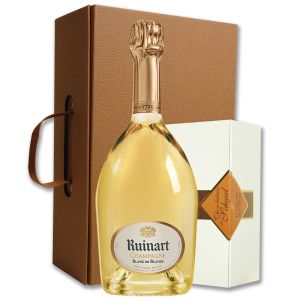 Coffret Ruinart Blanc de Blancs et Chocolats