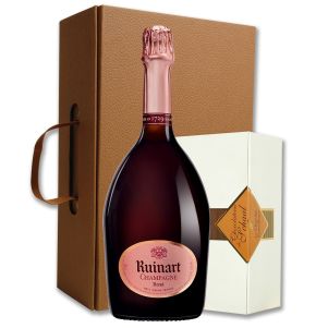 Coffret Ruinart Rosé et Chocolats