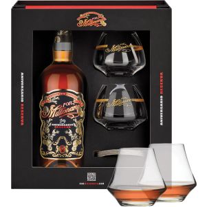 Rhum Millonario 10ème anniversaire + 2 verres - Pérou